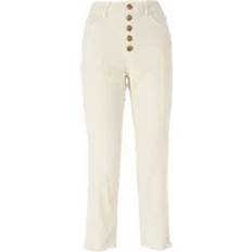 Dondup Dam Jeans Dondup Jeans Bomull Loose Fit Ankelkorta Byxor