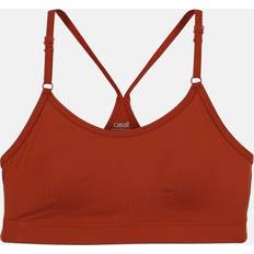 Casall Strappy Sports Bra - Burnt Sienna Red
