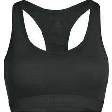 Icebreaker Underkläder Icebreaker Merino 125 Zoneknit Racerback Bra - Black