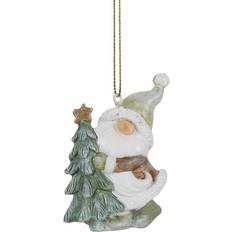 Stone Christmas Decorations Mistletoe Cottage Gonk Sage Christmas Tree Ornament 7cm