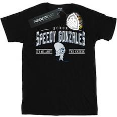 Looney Tunes All About Cheese T-Shirt - Black