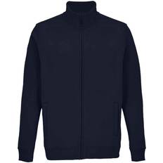 Sols Cooper Marl Full Zip Jacket - Navy