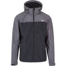 Men - Purple Jackets Trespass Alwero Softshell Hybrid Jacket - Brown