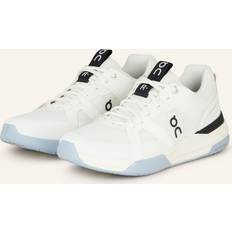 On Herre Ketchersportsko On The Roger Clubhouse Pro Men's Tennis Shoes - Ivory/Black/Blue