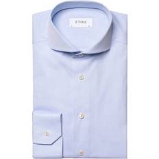 Eton Signature Twill Shirt - Light Blue