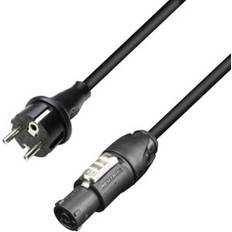Kablar Adam Hall 8101TCON0150 IEC Anslutningskabel 1.5 m 1.5m