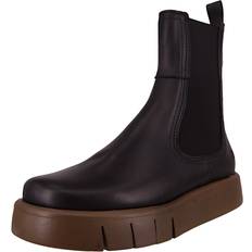 Bronze Boots ART Leather Ankle Boots None Casual - Black