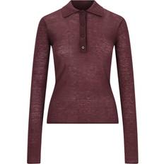 Jersey de punto - Rojo Suéteres Filippa K nitted Polo Shirt