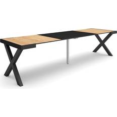 Multifunctional Extendable Black Mesa de comedor 90x90cm