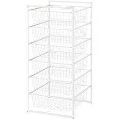 Ikea Förvaringskombination Vit 50x51x104 cm Bokhylla