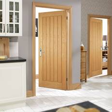 Doors LPD Mexicano Pre-Finished Oak Internal Fire 2040mm 826mm x 44mm (80.3" x 32.5") Interior Door (x)