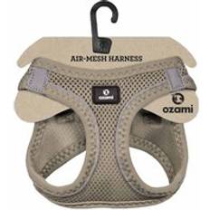 Kæledyr OZami Dog Harness Air-Mesh Black Beige XS (605.5082)