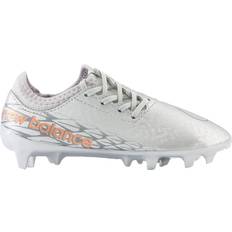 New Balance Football Shoes Children's Shoes New Balance Kids' Furon v7 Dispatch FG Soccer Cleats - Silver/Copper