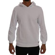 Daniele Alessandrini Hooded Cotton Sweater - White