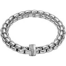Diamond Bracelets Fope Eka 18ct White Gold 0.21ct Diamond Bracelet