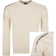 EA7 Jumpers EA7 Shoulder Branding Sweatshirt - Whitecap Grey