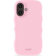 Iphone 16 plus pink Holdit iPhone 16 Plus Skal Wavy Pink