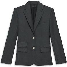 Flanell Jacketts Theory Tailored Blazer in Sleek Flannel