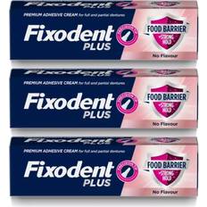 Dental Fixatives Fixodent Plus Dual Protection Denture Adhesive Cream 40g