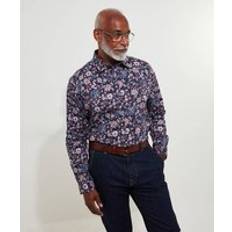 Clothing Joe Browns Long Sleeve Sensational Style Floral Print Shirt - Multi Men