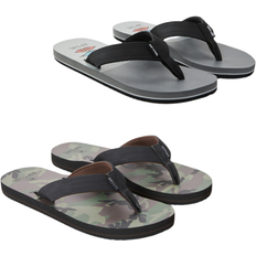 Multicolour Flip-Flops Rip Curl per Open Toe Sandals - Grey/Black