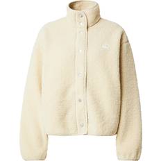 Calvin Klein Dame Jakker Calvin Klein Relaxed Sherpa Shirt Jacket - Chamois