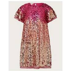 Girls Dresses Monsoon Girls Ombre Sequin Dress - Pink