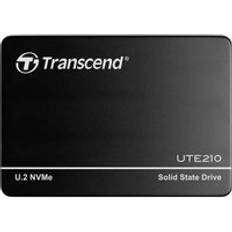 Transcend UTE210T 512 GB Interne U.2 PCIe NVMe SSD 6.35cm (2.5 tum) PCIe NVMe 4.0 x4 Box TS512GUTE210T