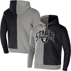 Jackets & Sweaters Men's NFL x Staple Gray Las Vegas Raiders Split Logo Pullover Hoodie