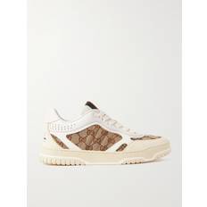Gucci Shoes Gucci Web Low-Top Trainers - Beige