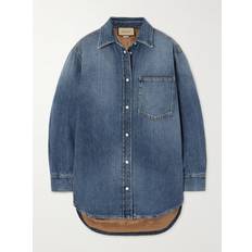 Gucci Shirts Gucci Padded Denim Shirt - Blue