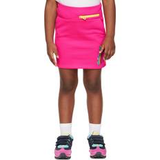Kids Pink Printed Skirt - Pinku