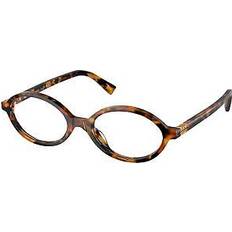 Miu Miu Glasögon & Läsglasögon Miu Miu MU01XV 19P1O1 Sköldpaddemönstradeshell Glasögon