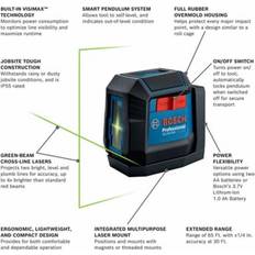 Bosch Power Tools Bosch Gll50-20g 65ft Self-Leveling Cross-Line Laser