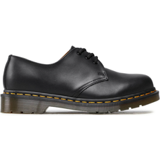 Black - Men Derby Dr. Martens 1461 Vintage Made in England Quilon Oxford Shoes - Black