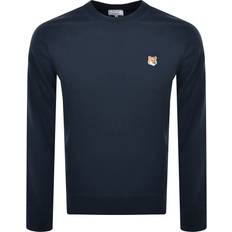 Fox Head Patch Crew Sweat - Ink Blue