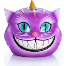 Purple Candles & Accessories Mad Cat Backflow Incense Burner Candle & Accessory