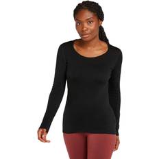 Icebreaker Merino 260 Tech L/S Scoop - Women's Black
