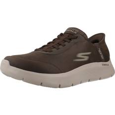 Marrón - Mujer Zapatos de paseo Skechers GO Walk Flex Slip-Ins - Breathable Memory Foam