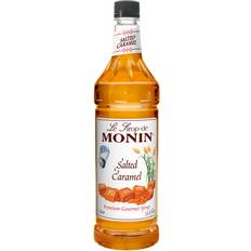 Monin Salted Caramel Syrup Natural Flavors 1 Liter