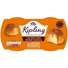 Mr Kipling Golden Syrup Sponge Puddings 108g 2pack