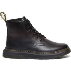 Men - Textile Ankle Boots Dr. Martens Crewson Chukka Lace Up Leather Boots - Black