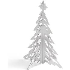 Cooee Design Pinetree Dekorationsgran 15 cm Stainless Steel - Silverfärgad Julgranspynt