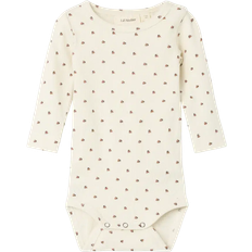 Lil'Atelier Baby's Long Sleeves Romper - Turtledove