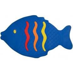 Duschy Halkmatta Blå Fisk 67x40 cm