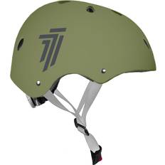 Seven Polska Best 7-Brand: Fahrradhelm "Matt Olive Green" Roller Blades, Skater, 52-56cm, ab ca