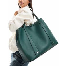 Accessorize soft shoulder bag in dark green