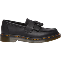 Textile - Women Loafers Dr. Martens Adrian Women's Virginia Leather Tassel Loafers - Black