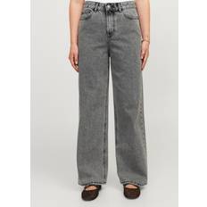 JJXX Tokyo High Waisted Wide Leg Jeans - Grey Acid Wash