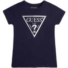 Biologisch Katoen T-shirts Guess Meisjes T-shirt Core - Bleu